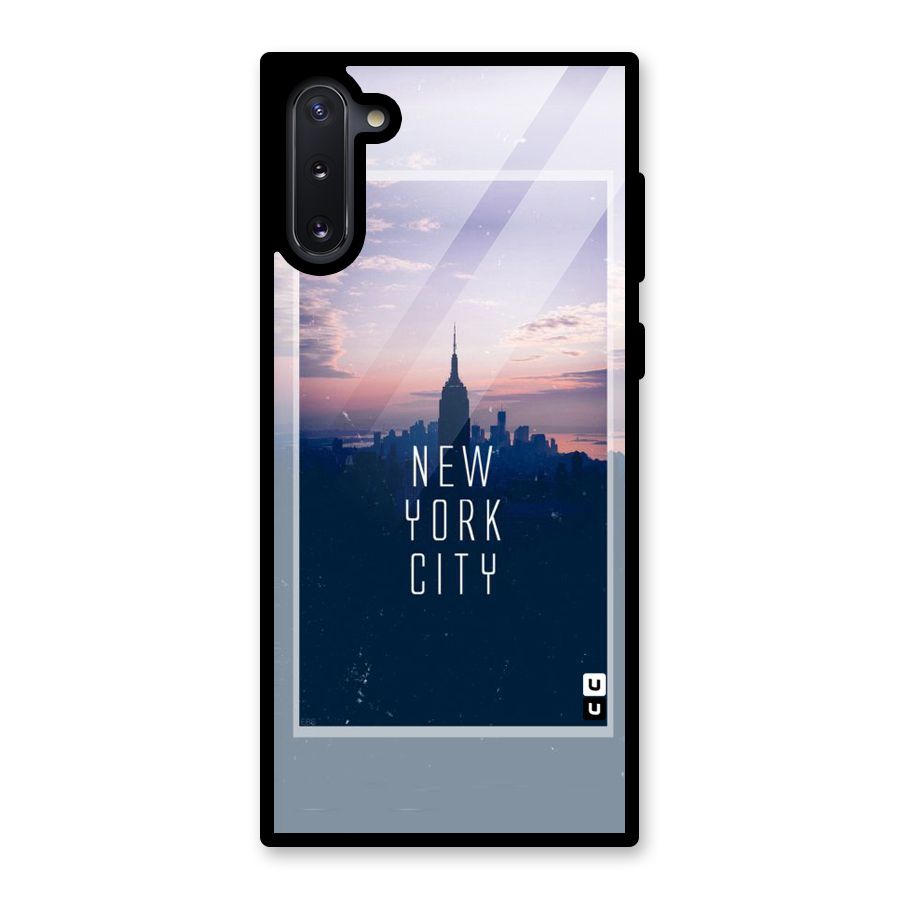 Sleepless City Glass Back Case for Galaxy Note 10
