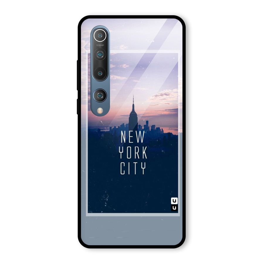 Sleepless City Glass Back Case for Mi 10