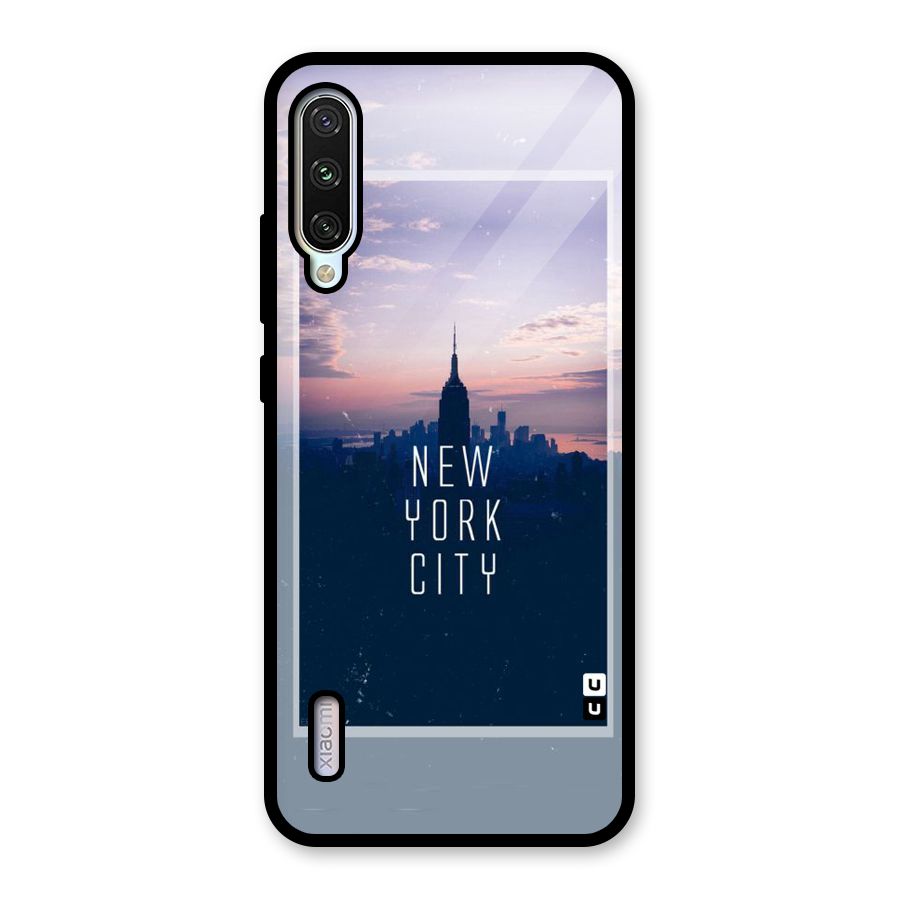 Sleepless City Glass Back Case for Mi A3