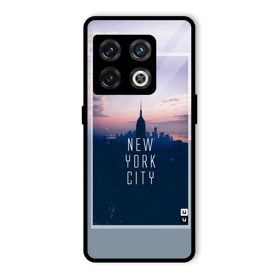 Sleepless City Glass Back Case for OnePlus 10 Pro 5G