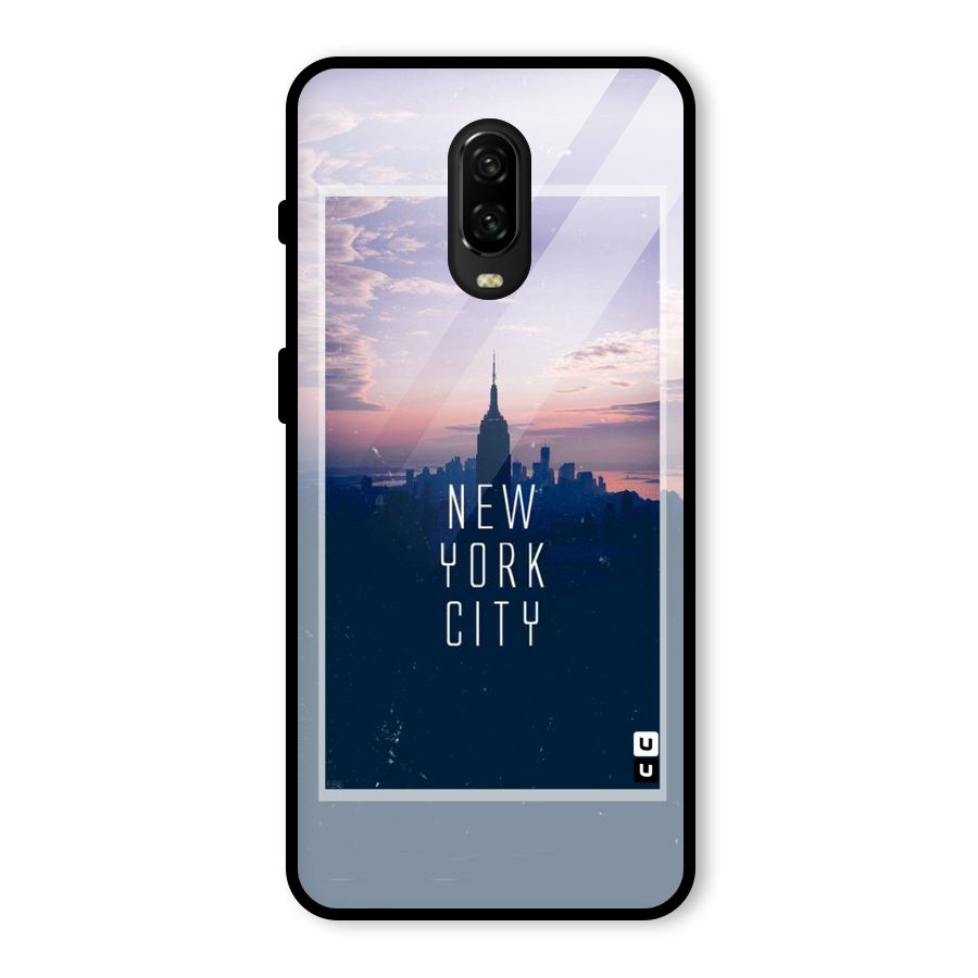 Sleepless City Glass Back Case for OnePlus 6T