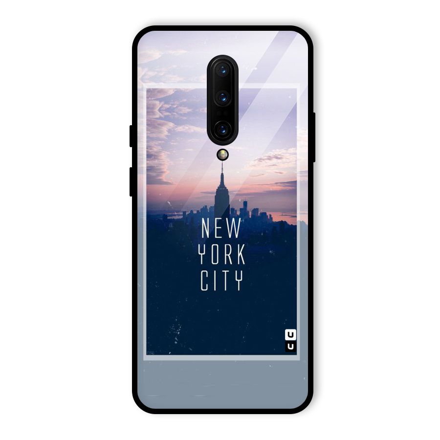 Sleepless City Glass Back Case for OnePlus 7 Pro