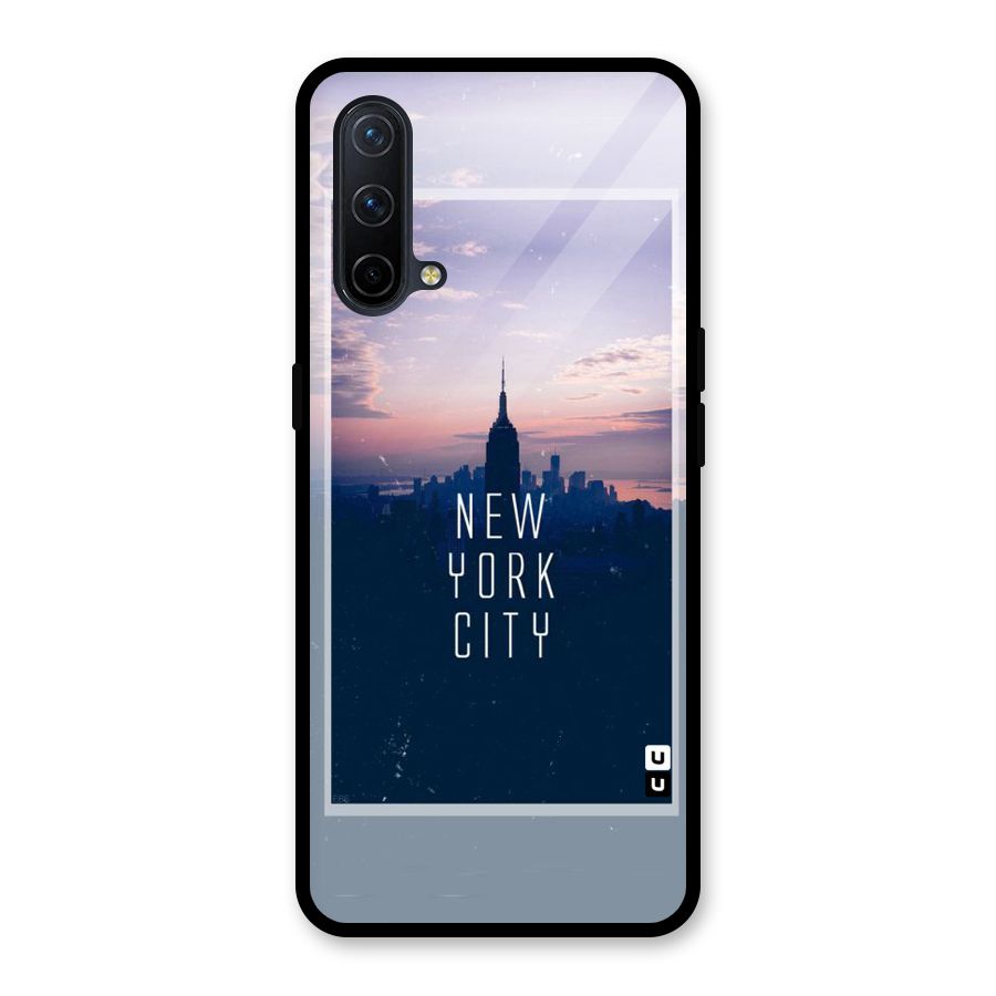 Sleepless City Glass Back Case for OnePlus Nord CE 5G