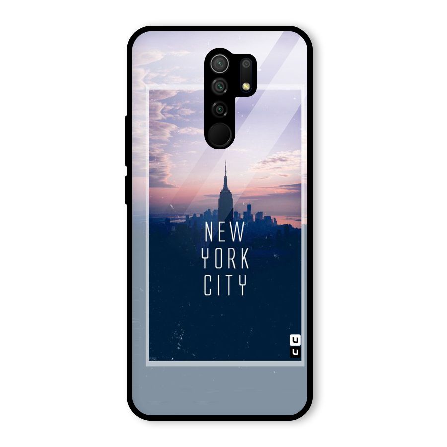 Sleepless City Glass Back Case for Poco M2