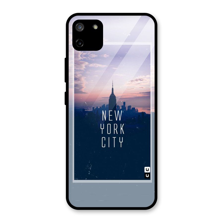 Sleepless City Glass Back Case for Realme C11