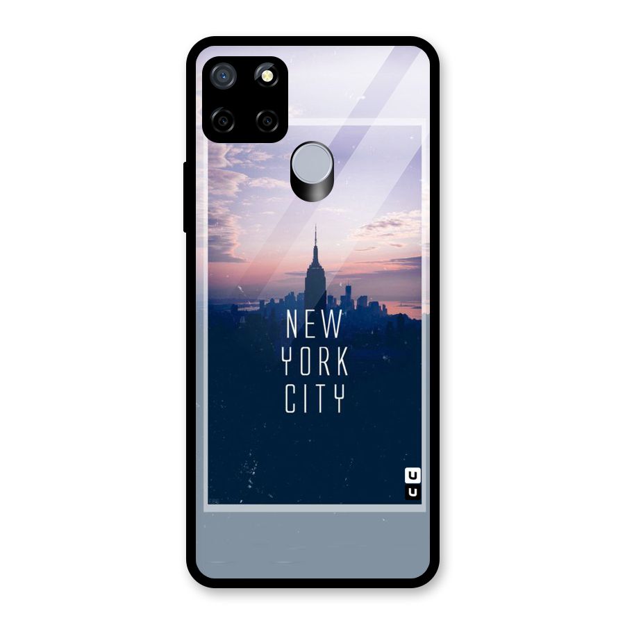 Sleepless City Glass Back Case for Realme C15