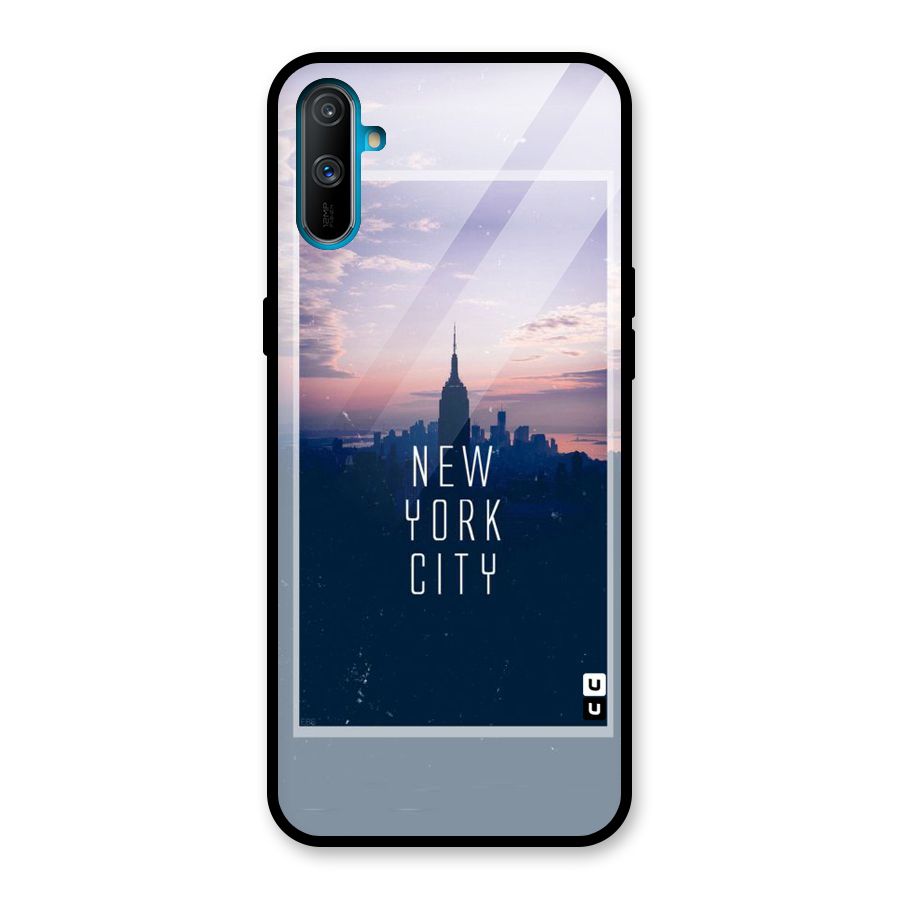 Sleepless City Glass Back Case for Realme C3