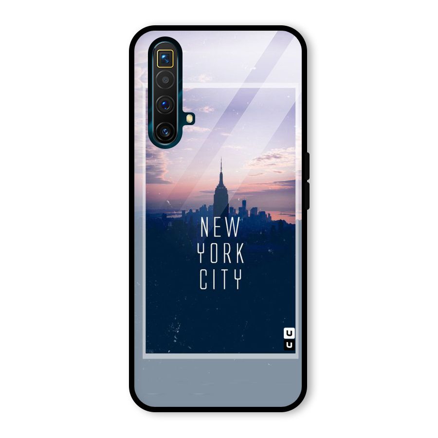Sleepless City Glass Back Case for Realme X3