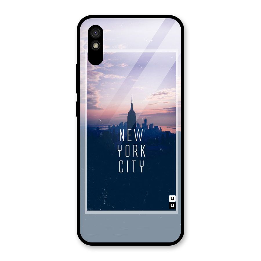 Sleepless City Glass Back Case for Redmi 9A