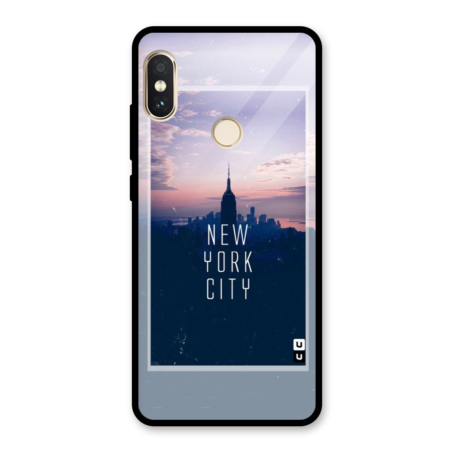 Sleepless City Glass Back Case for Redmi Note 5 Pro