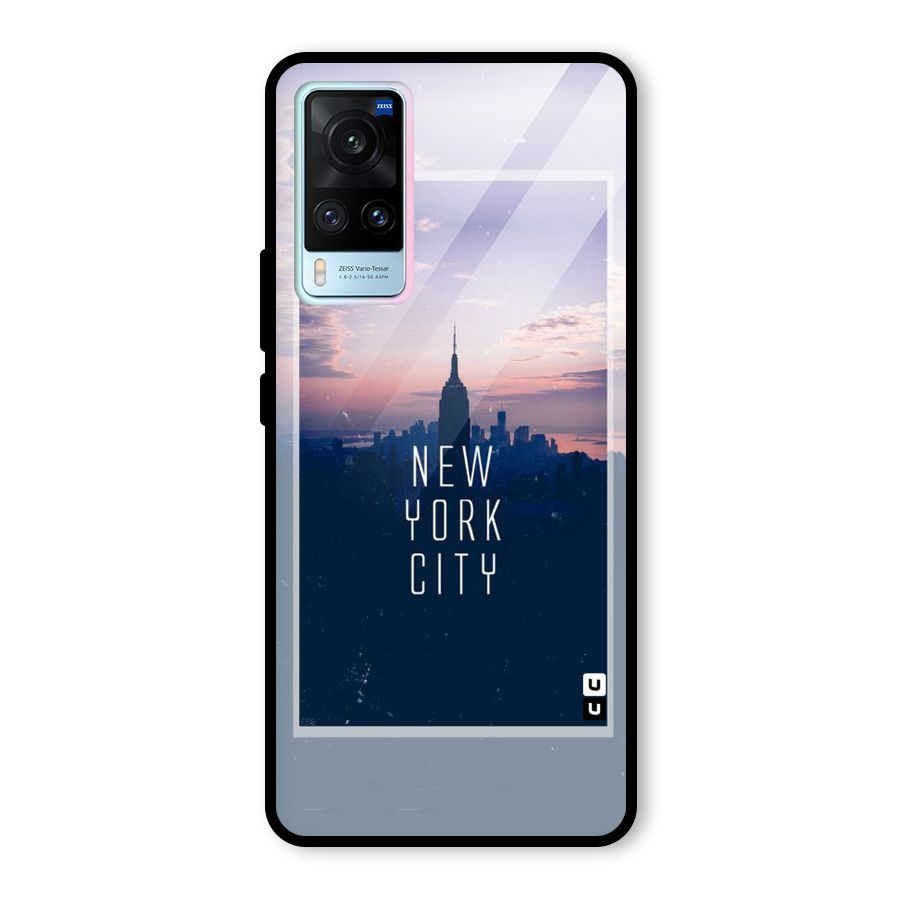 Sleepless City Glass Back Case for Vivo X60
