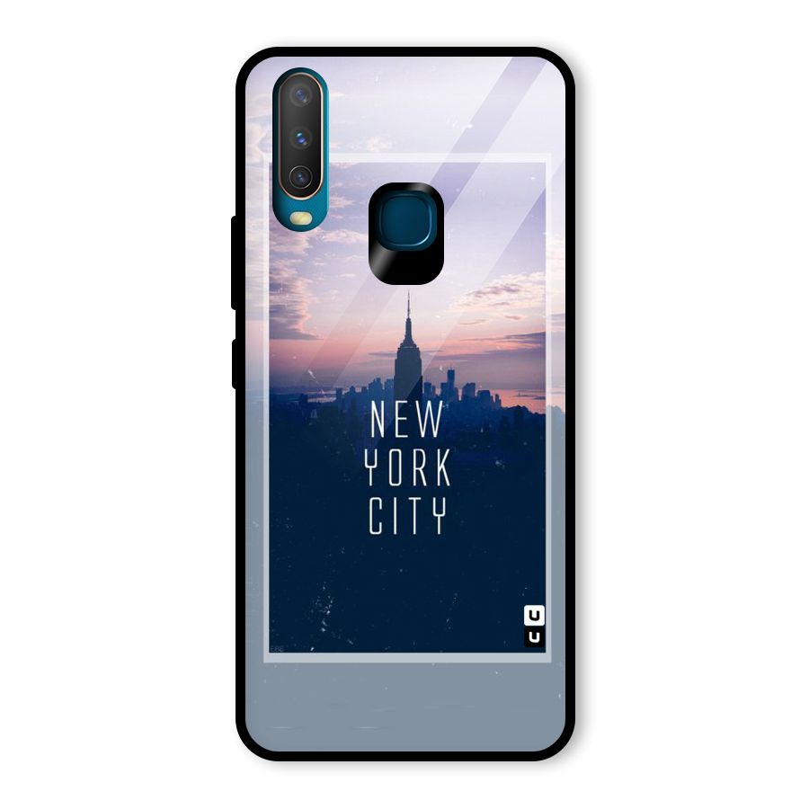 Sleepless City Glass Back Case for Vivo Y12