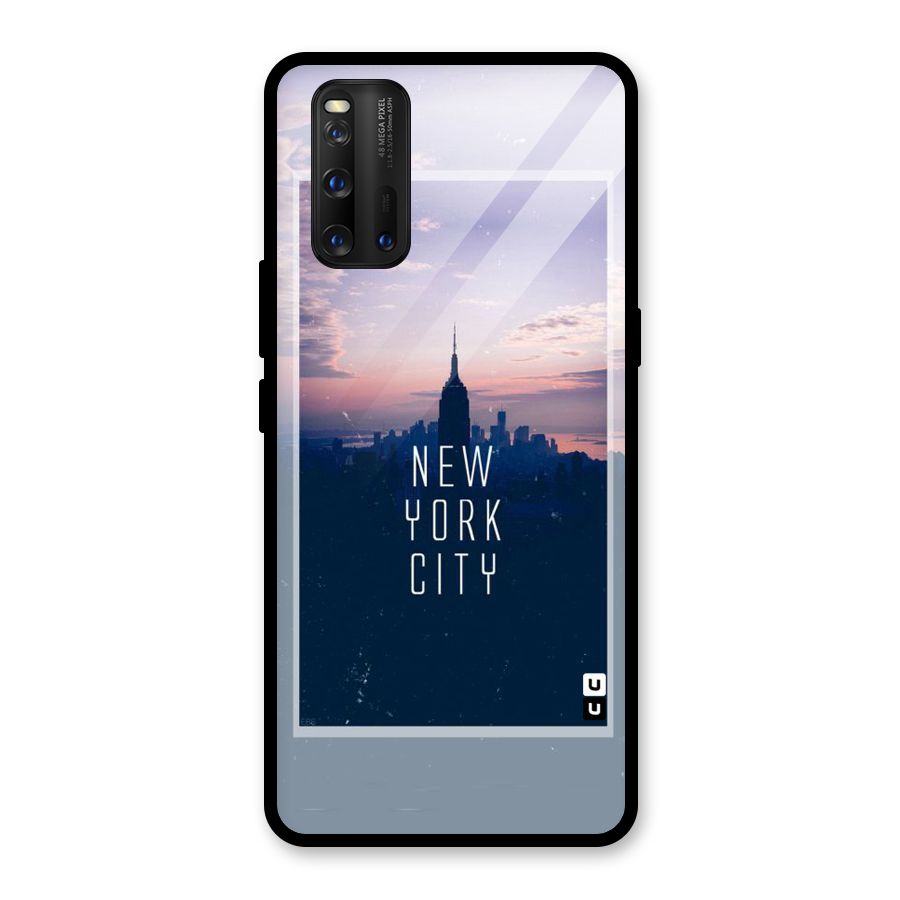 Sleepless City Glass Back Case for Vivo iQOO 3