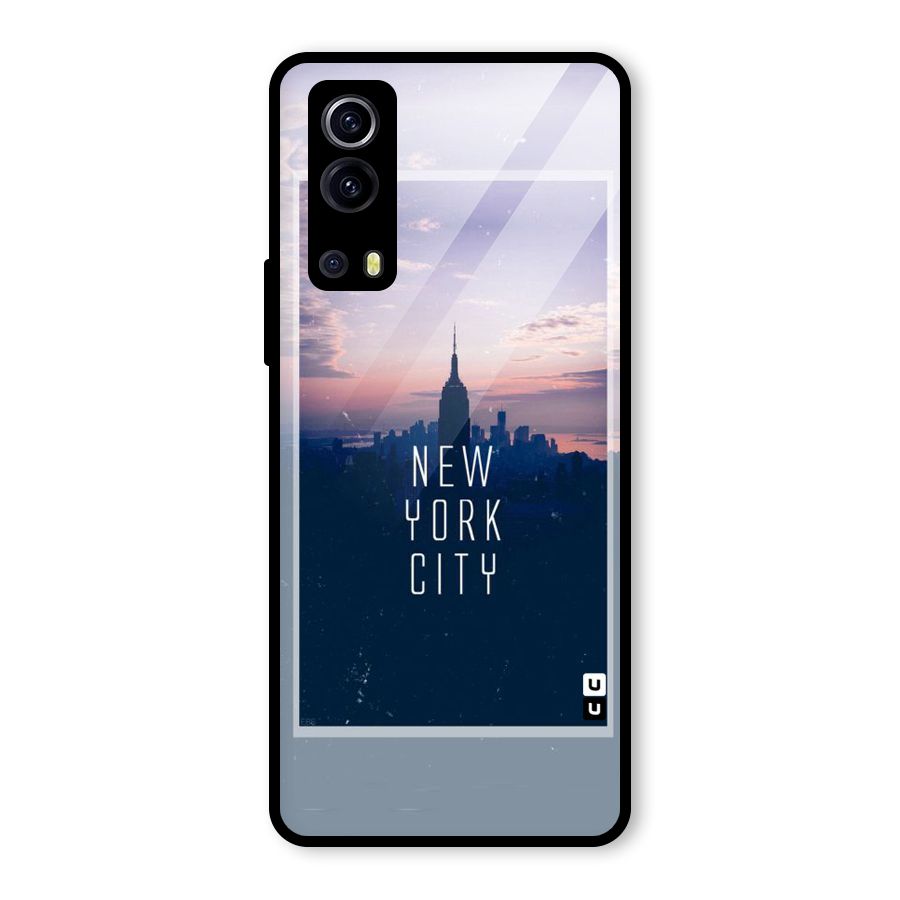 Sleepless City Glass Back Case for Vivo iQOO Z3