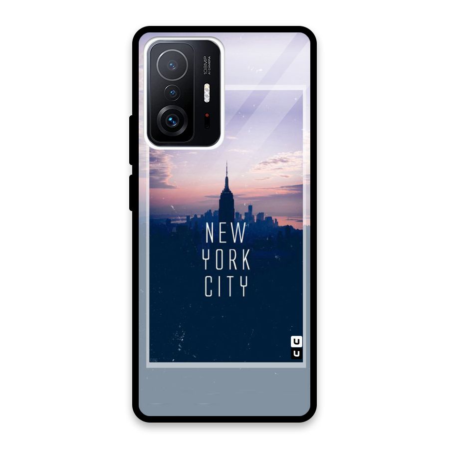 Sleepless City Glass Back Case for Xiaomi 11T Pro