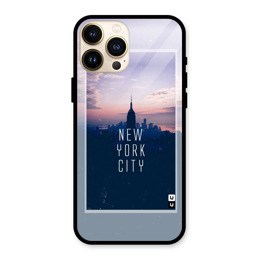 Sleepless City Glass Back Case for iPhone 13 Pro Max