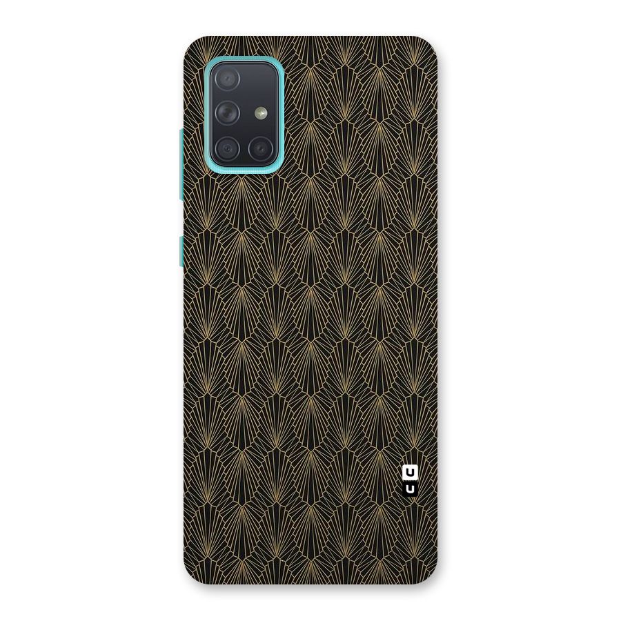 Small Hills Lines Back Case for Galaxy A71