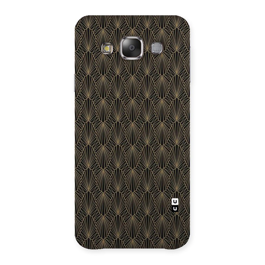 Small Hills Lines Back Case for Galaxy E7