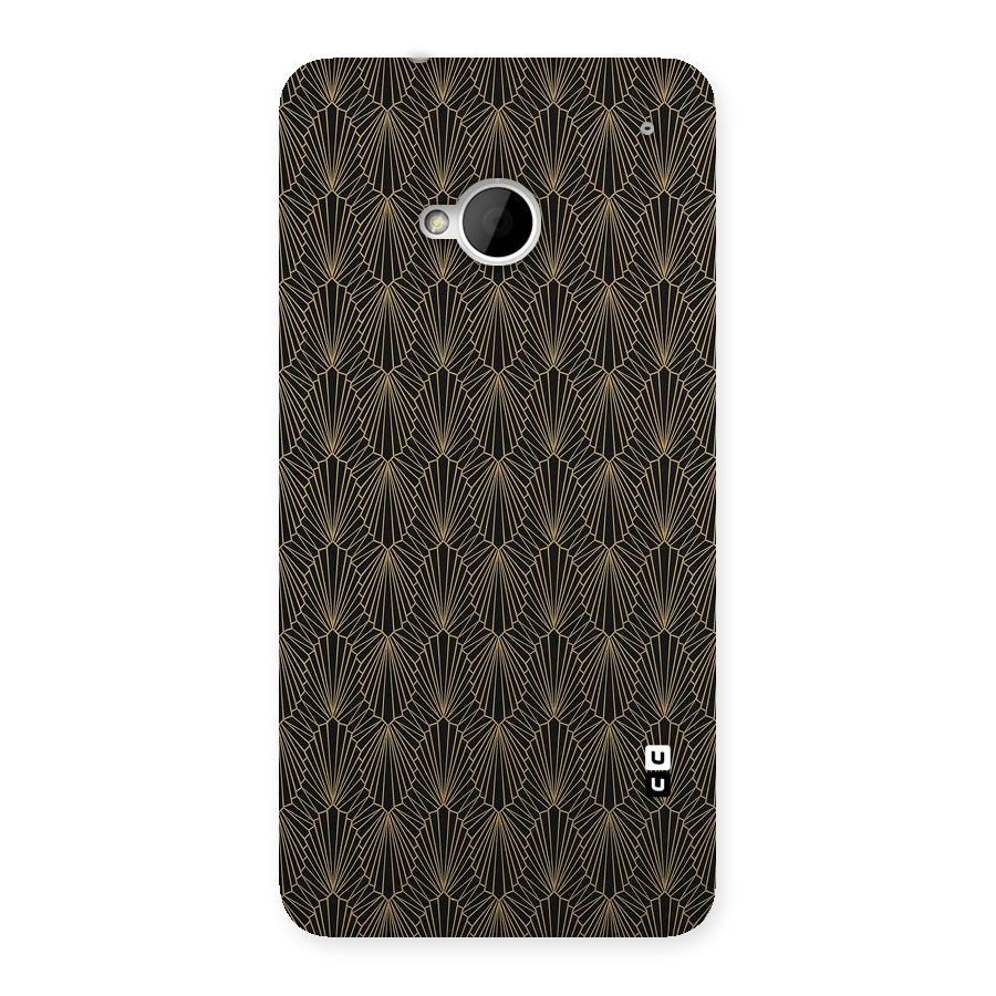 Small Hills Lines Back Case for HTC One M7