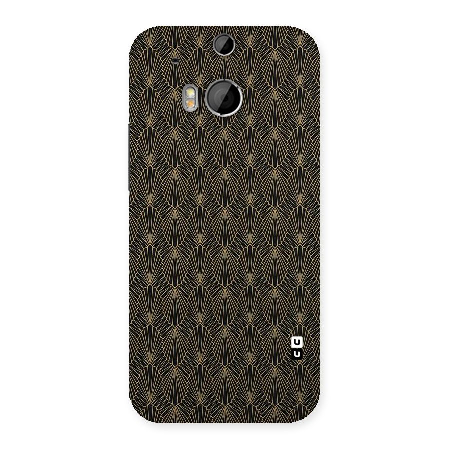 Small Hills Lines Back Case for HTC One M8