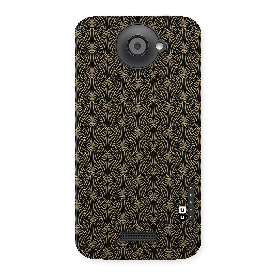 Small Hills Lines Back Case for HTC One X