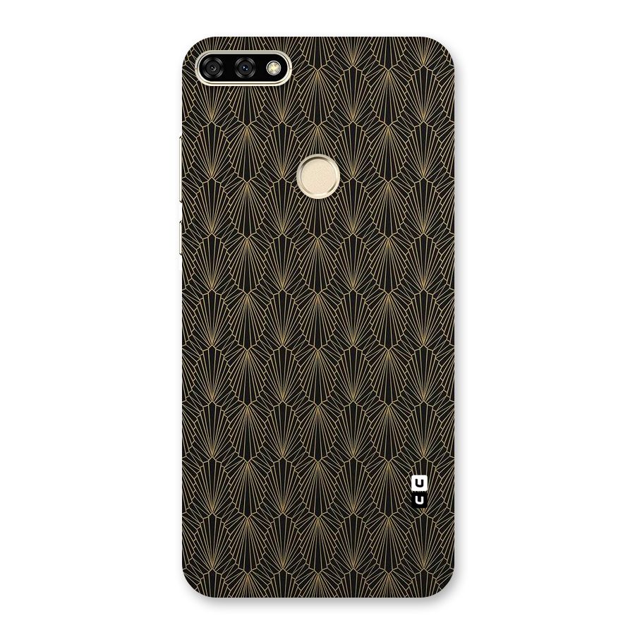 Small Hills Lines Back Case for Honor 7A