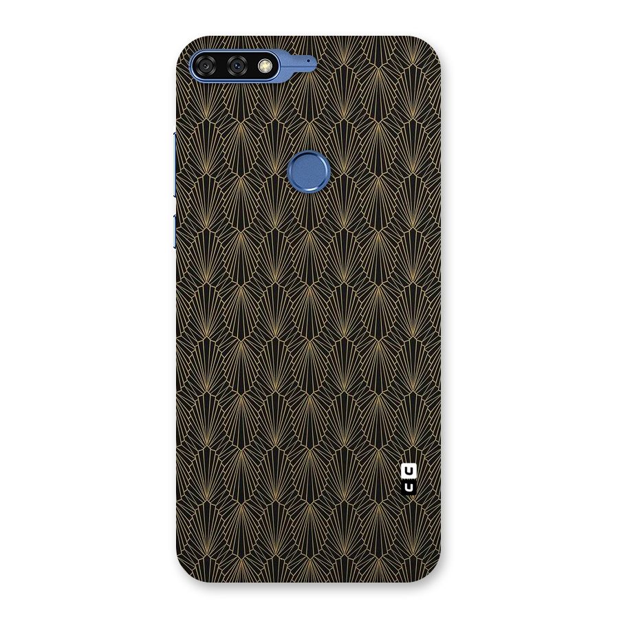 Small Hills Lines Back Case for Honor 7C