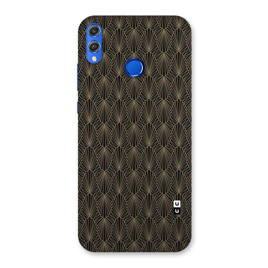 Small Hills Lines Back Case for Honor 8X