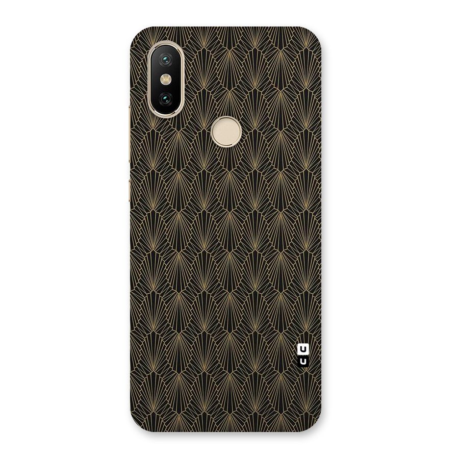 Small Hills Lines Back Case for Mi A2