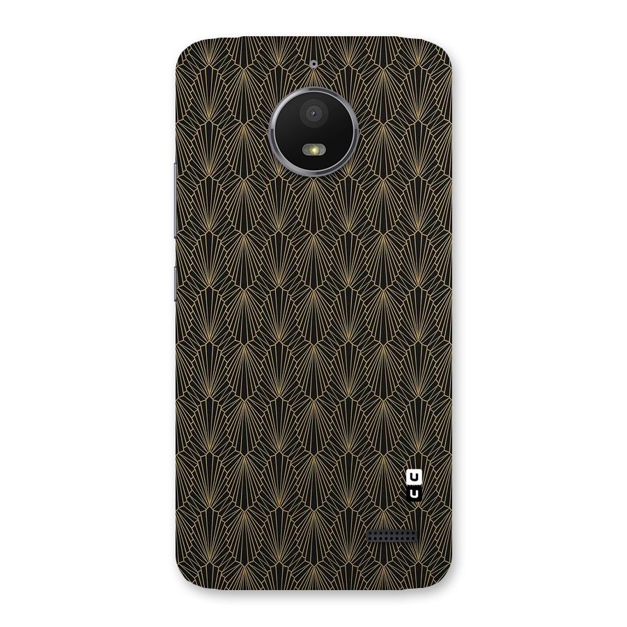 Small Hills Lines Back Case for Moto E4