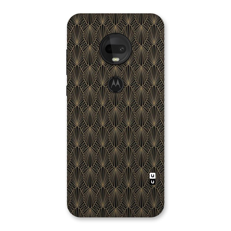 Small Hills Lines Back Case for Moto G7