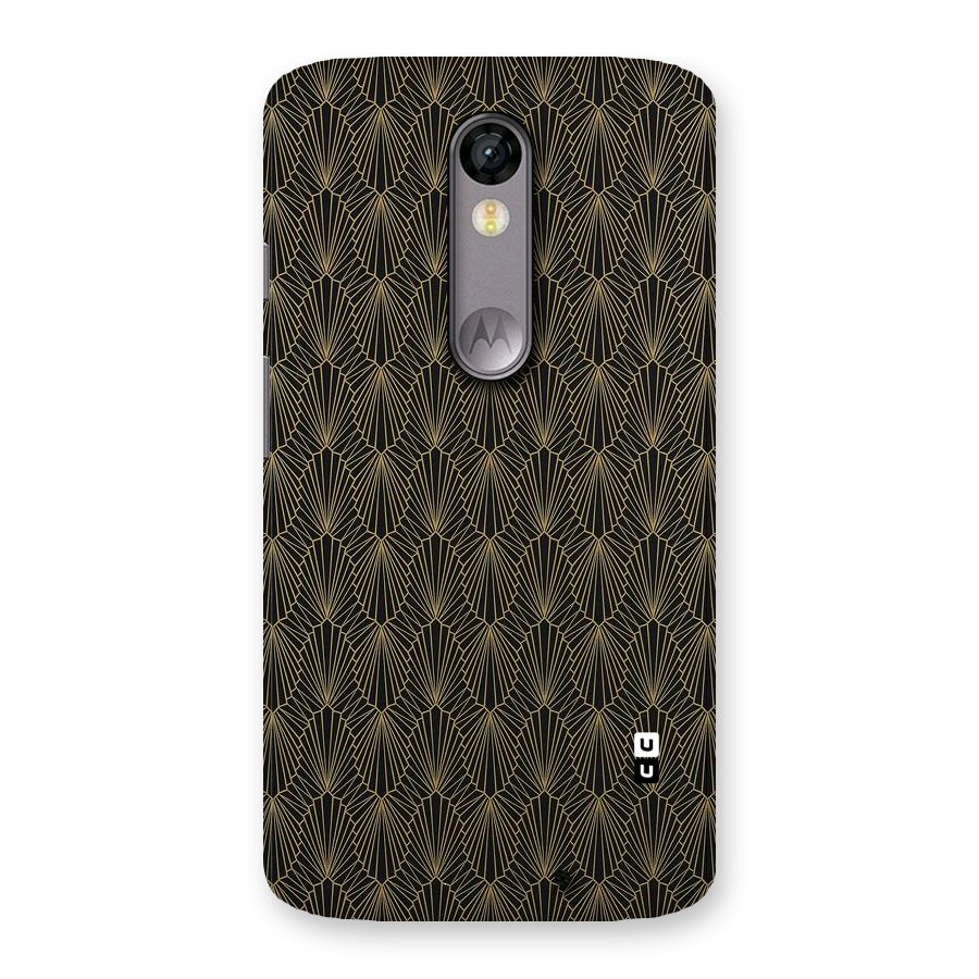 Small Hills Lines Back Case for Moto X Force