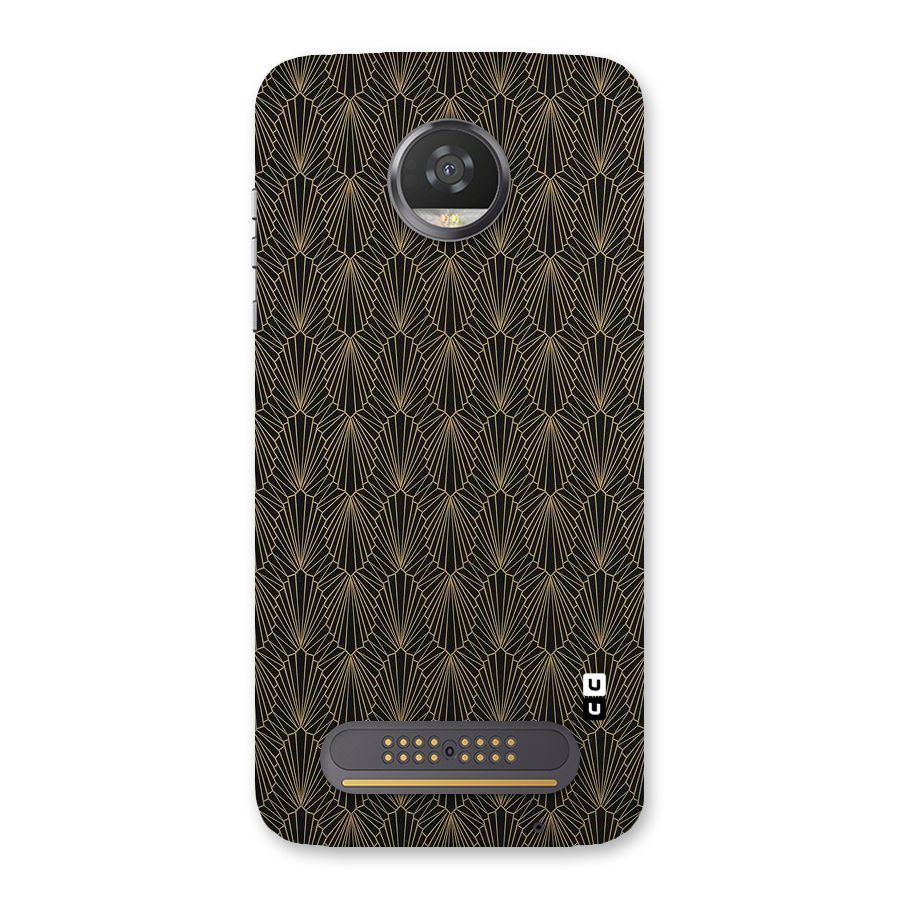 Small Hills Lines Back Case for Moto Z2 Play