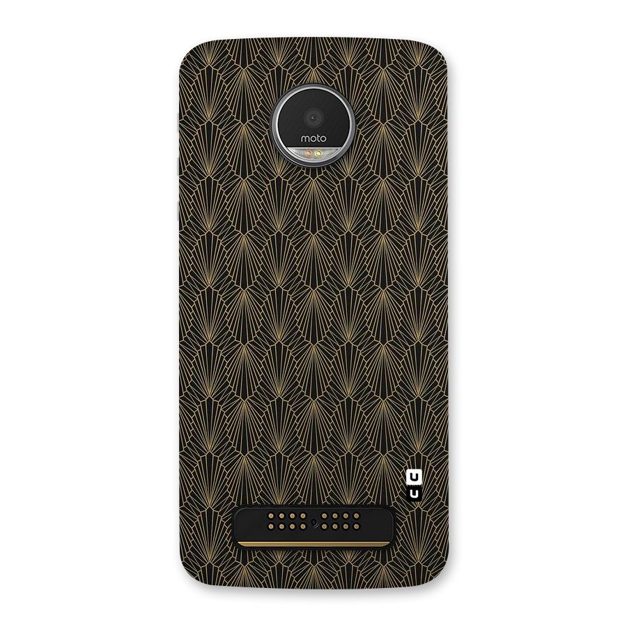 Small Hills Lines Back Case for Moto Z Play