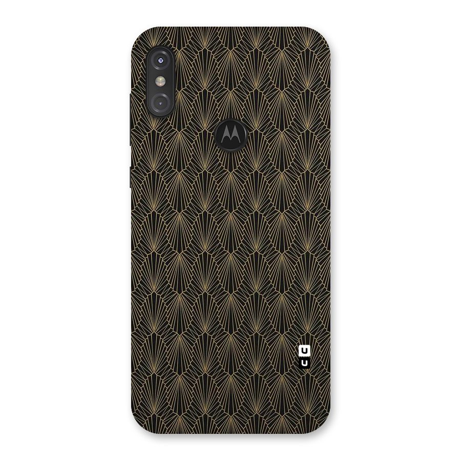 Small Hills Lines Back Case for Motorola One Power