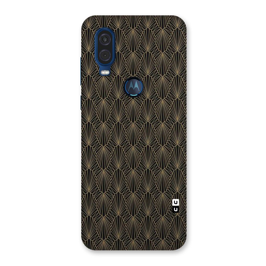 Small Hills Lines Back Case for Motorola One Vision
