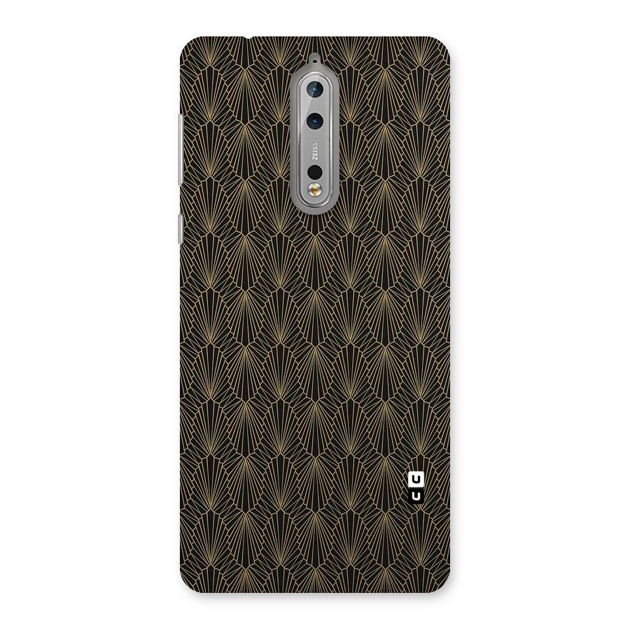 Small Hills Lines Back Case for Nokia 8