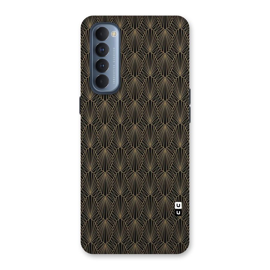 Small Hills Lines Back Case for Reno4 Pro