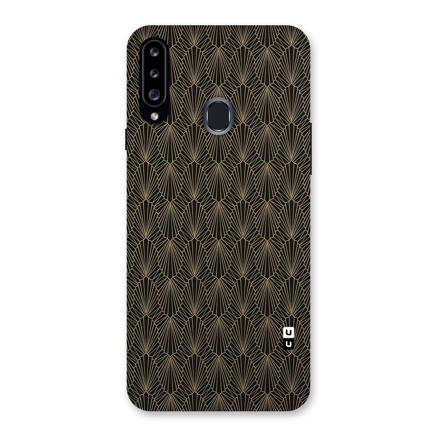Small Hills Lines Back Case for Samsung Galaxy A20s