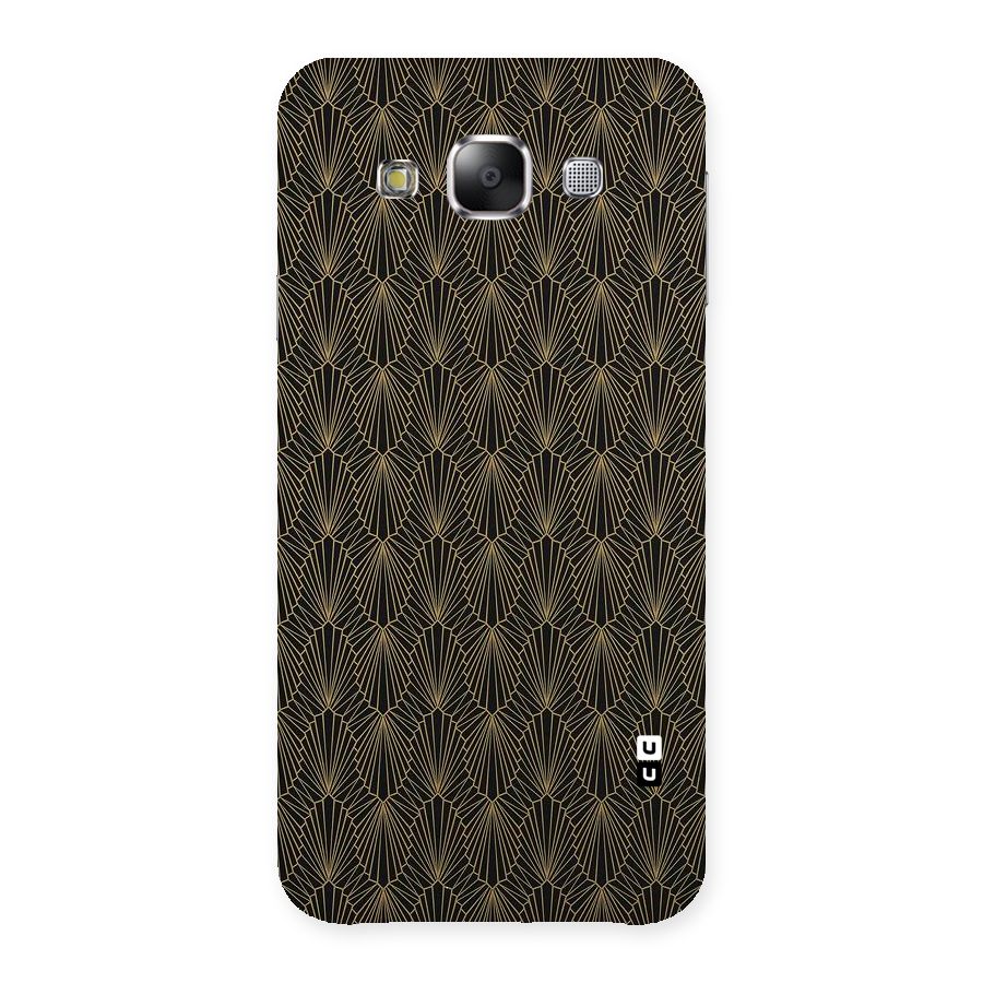 Small Hills Lines Back Case for Samsung Galaxy E5
