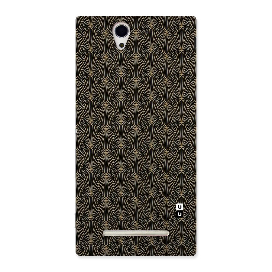Small Hills Lines Back Case for Sony Xperia C3
