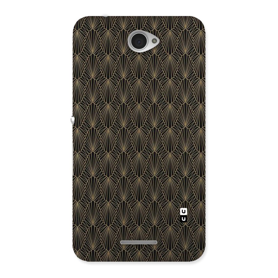 Small Hills Lines Back Case for Sony Xperia E4