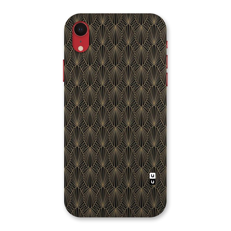 Small Hills Lines Back Case for iPhone XR