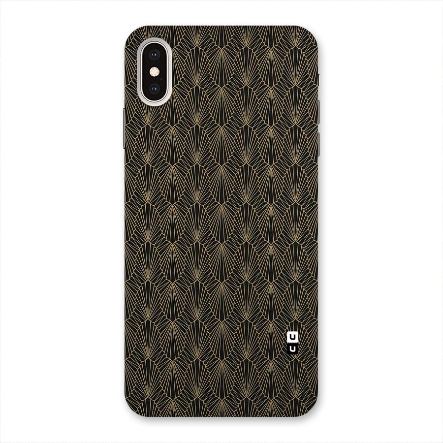 Small Hills Lines Back Case for iPhone XS Max