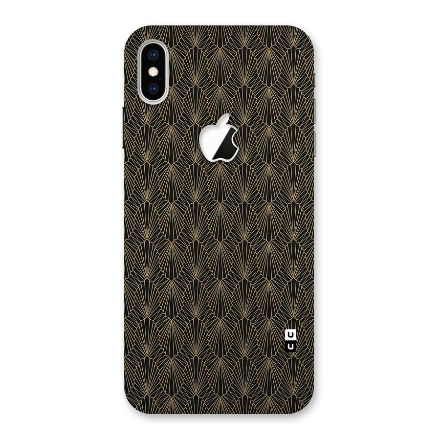 Small Hills Lines Back Case for iPhone XS Max Apple Cut