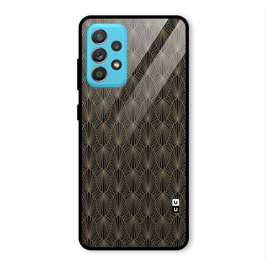 Small Hills Lines Glass Back Case for Galaxy A52s 5G