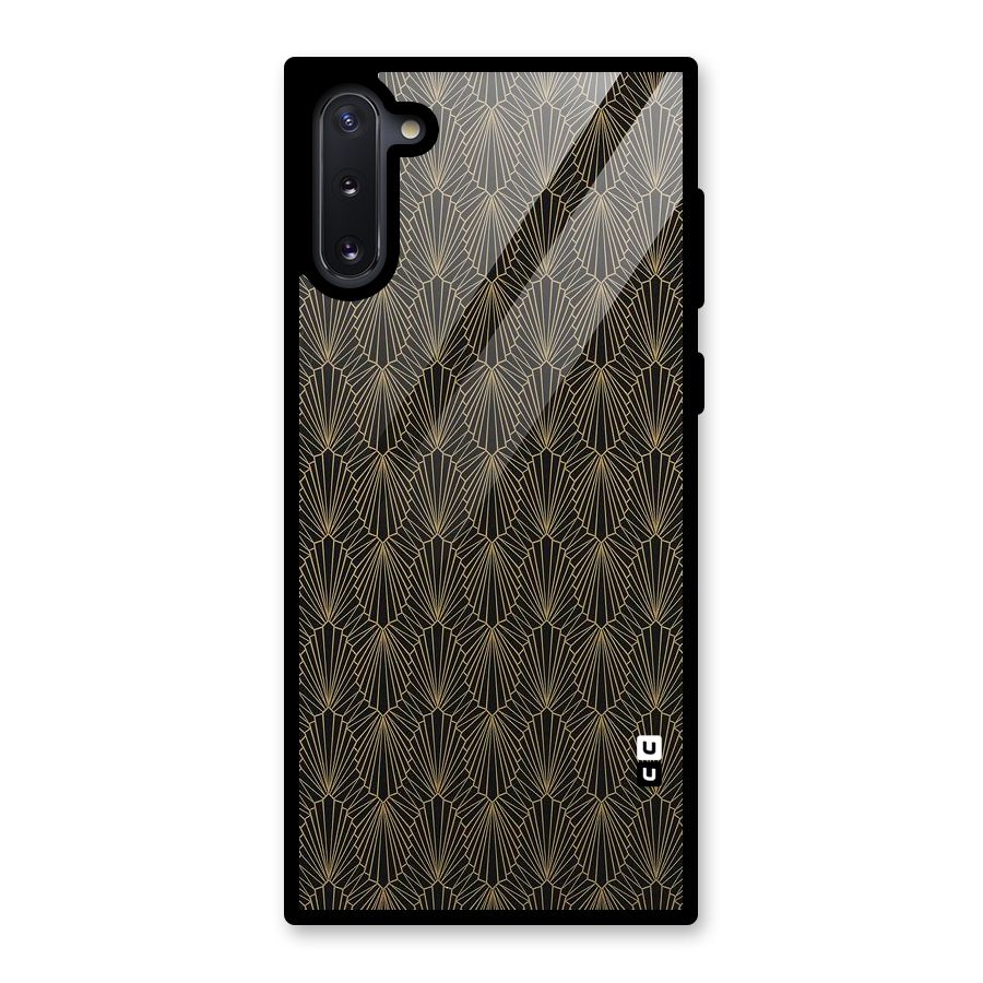Small Hills Lines Glass Back Case for Galaxy Note 10