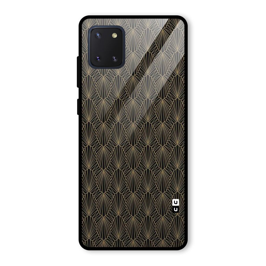 Small Hills Lines Glass Back Case for Galaxy Note 10 Lite