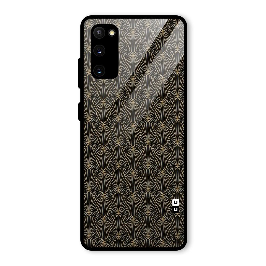 Small Hills Lines Glass Back Case for Galaxy S20 FE 5G