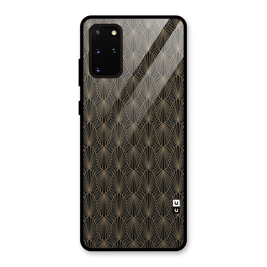 Small Hills Lines Glass Back Case for Galaxy S20 Plus